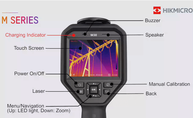 An infrared HIKMICRO M20W with the features of an HIKMICRO M20W. An infrared HIKMICRO M20W with the features of an HIKMICRO M20W.